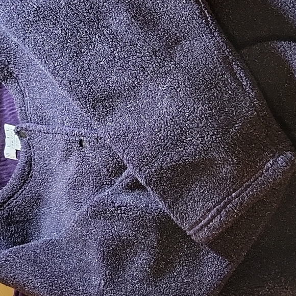 Ladies Purple Heather Fleece 2X - Picture 6 of 8